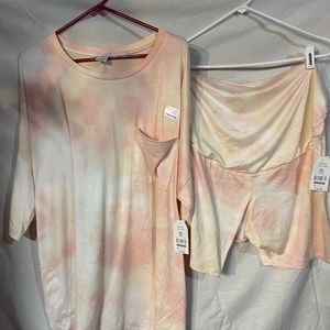 NWT maternity pajama set